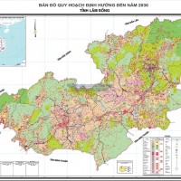 Bản Đồ Quy Hoạch Tỉnh Lâm Đồng