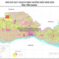 Bản Đồ Quy Hoạch Tỉnh Tiền Giang