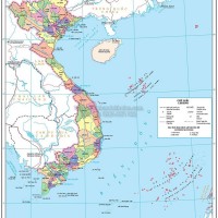 Bản đồ Việt Nam (Mẫu 5)