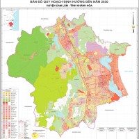 Bản Đồ Quy Hoạch Thành phố Cam Ranh Tỉnh Khánh Hòa Đến Năm 2030