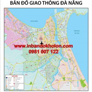 bản đồ giao thông đà nẵng khổ lớn