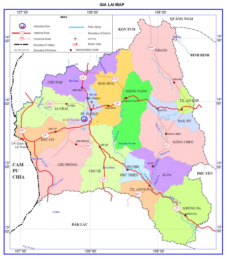 ban do tinh gia lai
